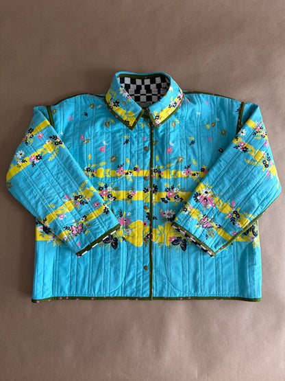 RTS Adult Quilted Reversible Chore Coat | size XL