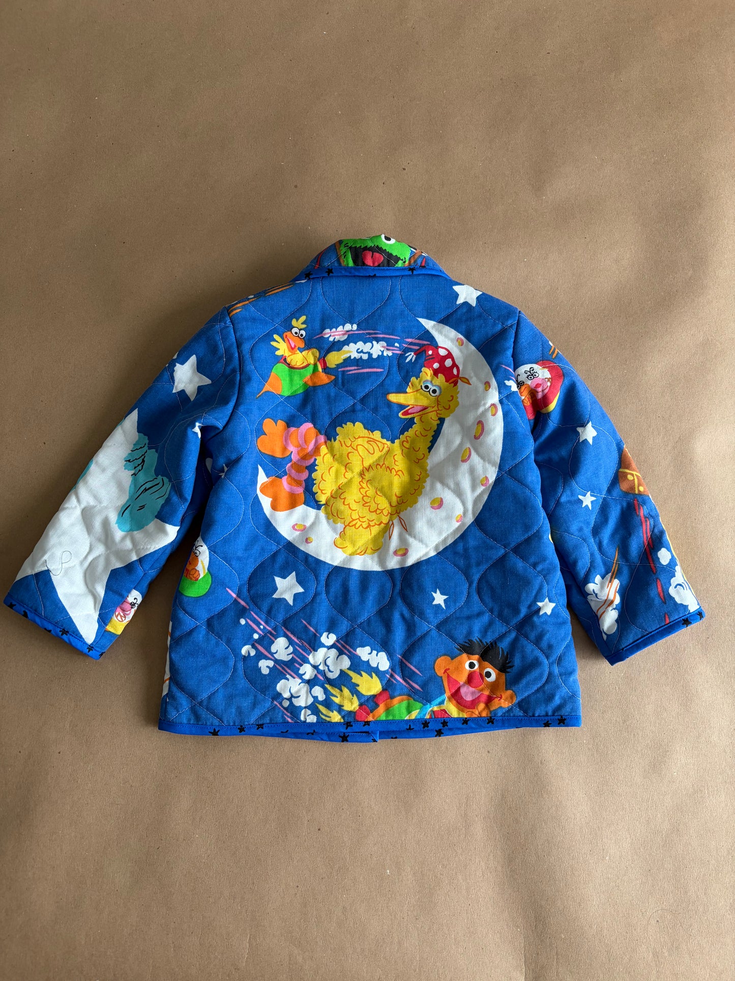 RTS | Quilted Sesame Street two piece set | size 3-4yr
