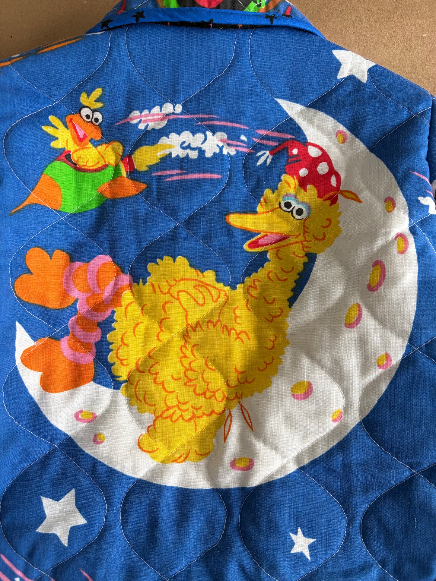RTS | Quilted Sesame Street two piece set | size 3-4yr