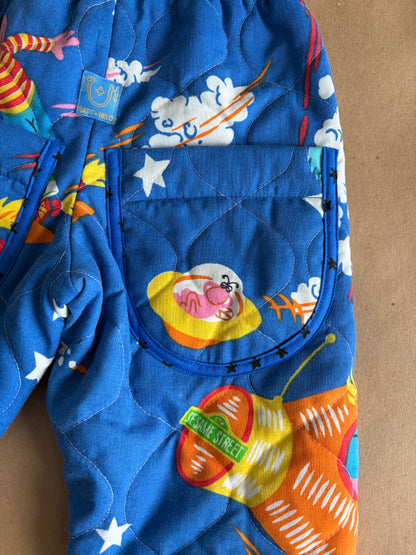 RTS | Quilted Sesame Street two piece set | size 3-4yr