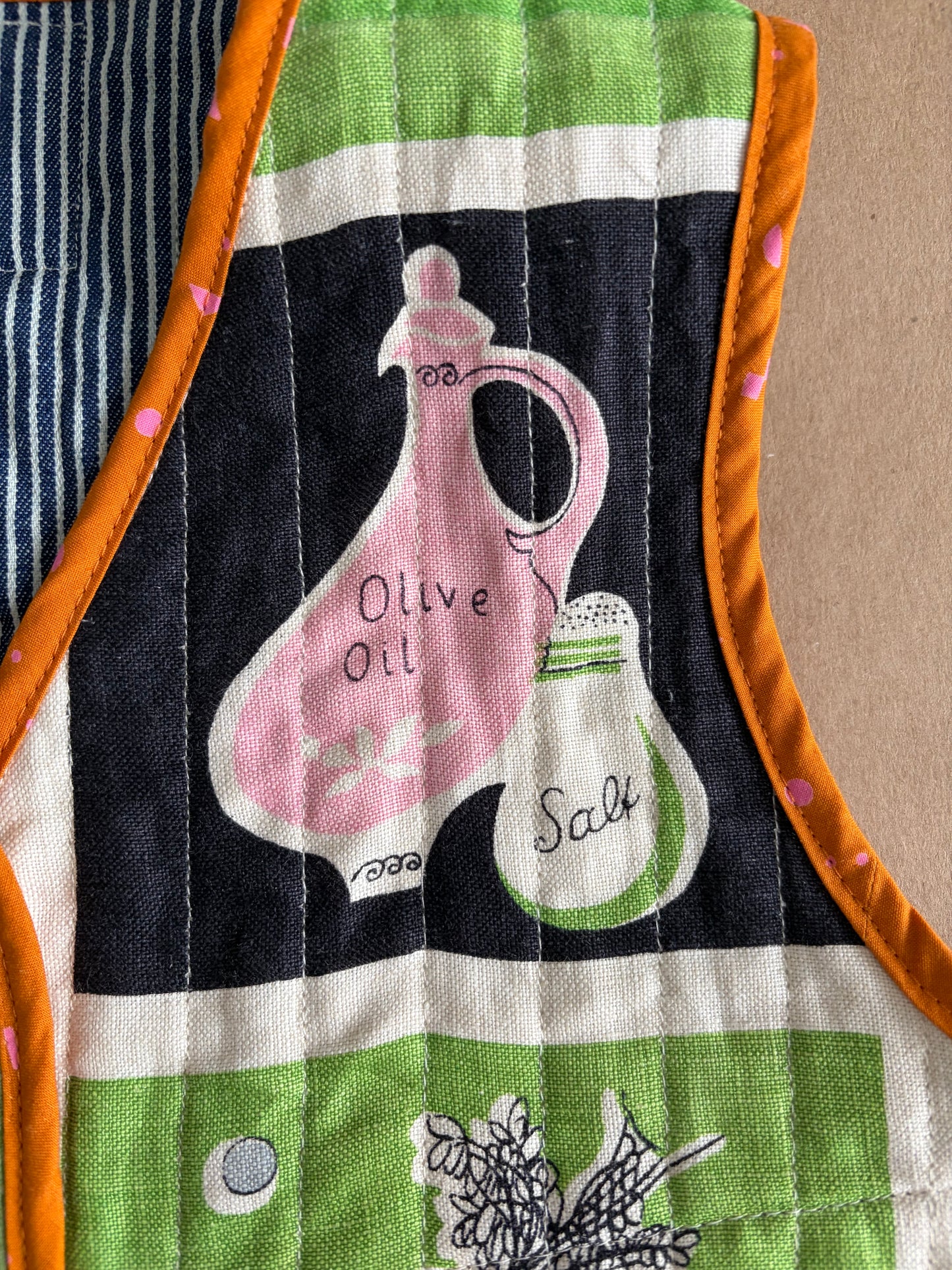 RTS Boxy Quilted Vest | size 7-8yr