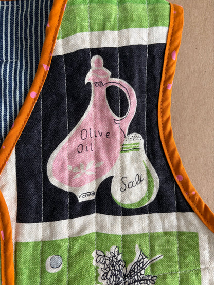 RTS Boxy Quilted Vest | size 7-8yr
