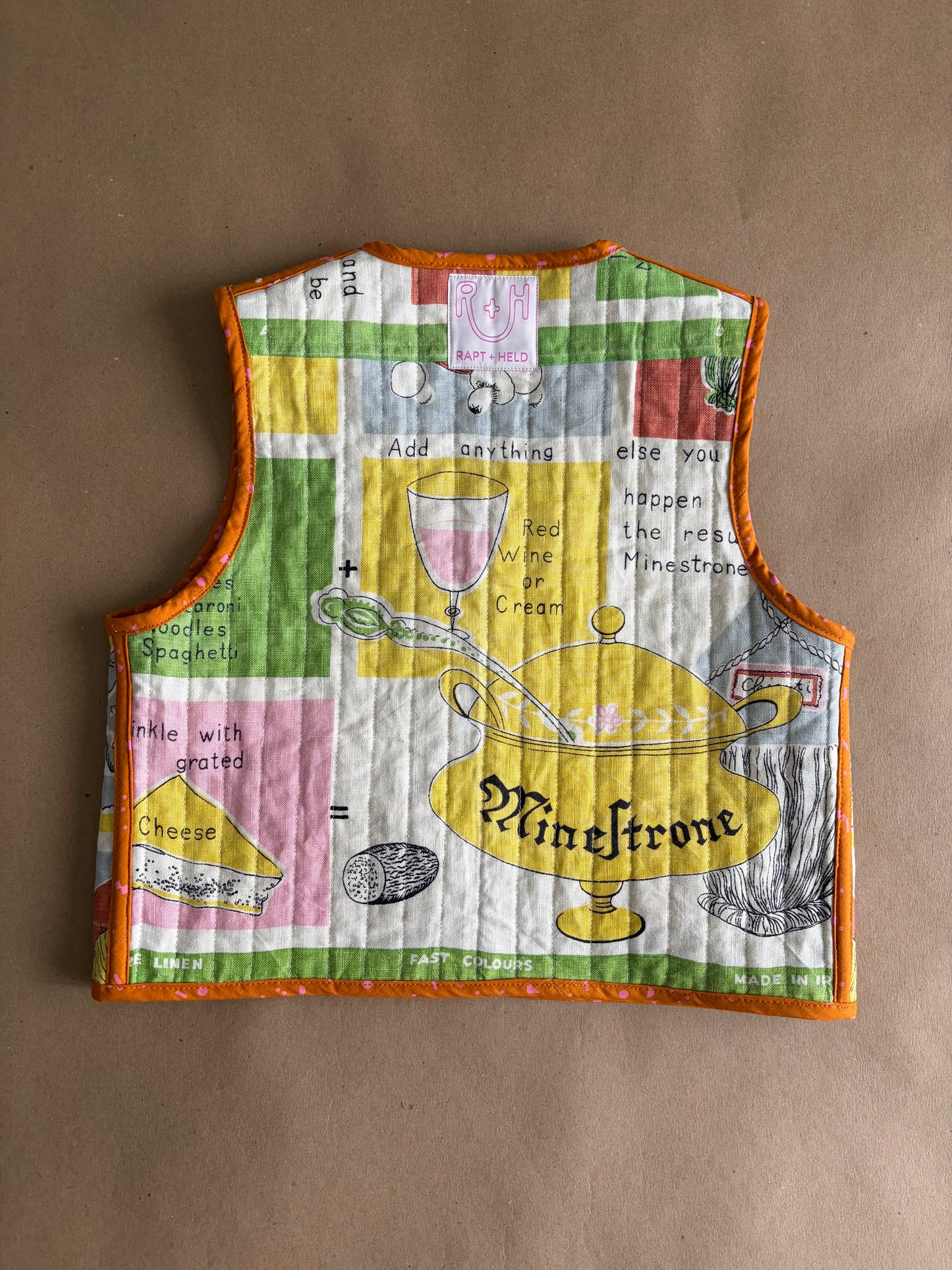 RTS Boxy Quilted Vest | size 7-8yr