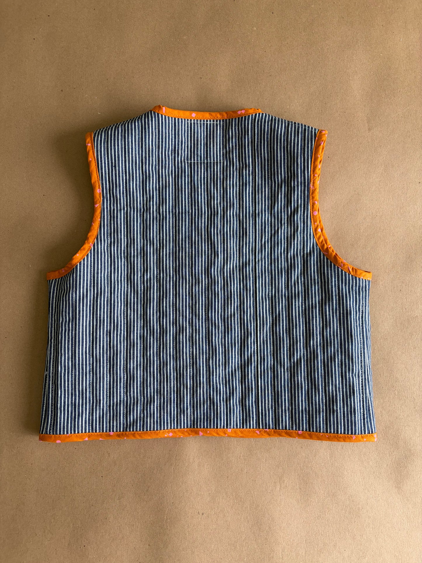 RTS Boxy Quilted Vest | size 7-8yr