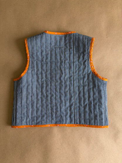 RTS Boxy Quilted Vest | size 7-8yr