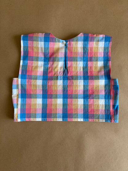 RTS | Two Piece Plaid Cotton Set | size 3-4yr
