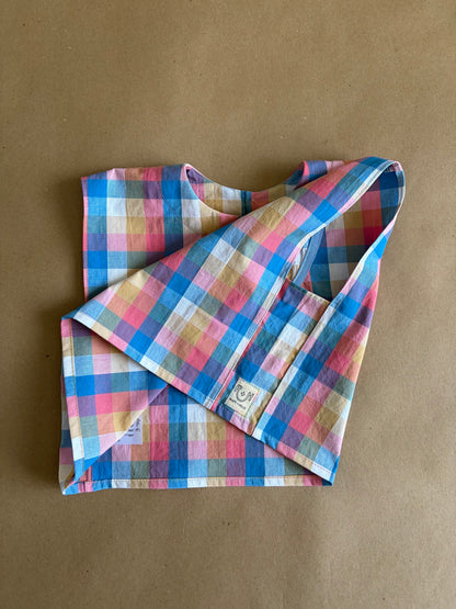 RTS | Two Piece Plaid Cotton Set | size 3-4yr