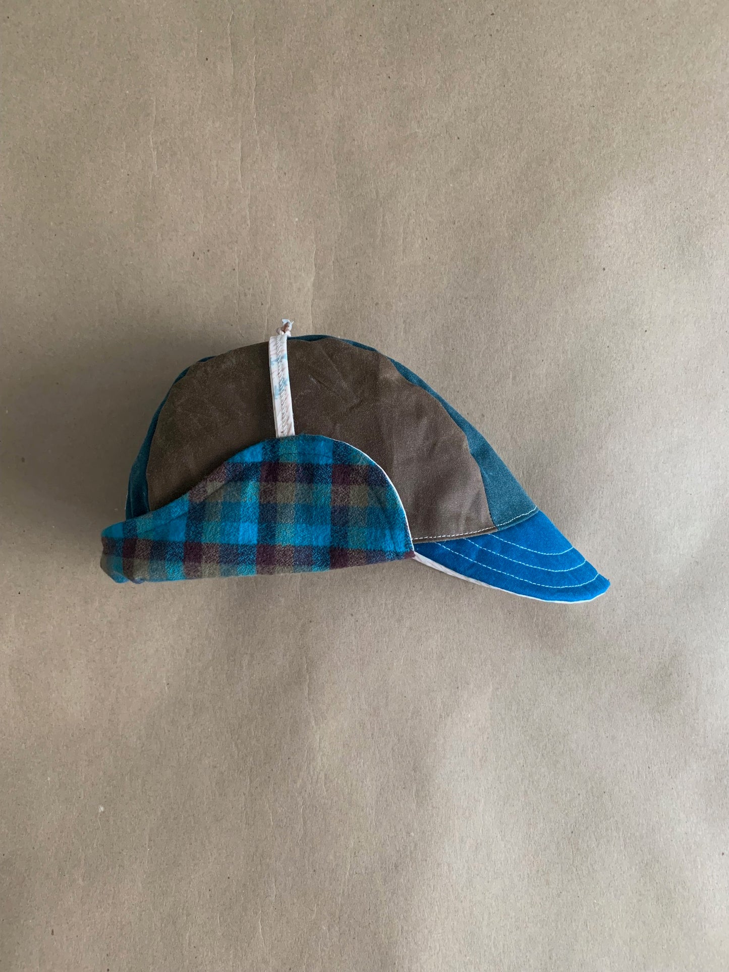 RTS | Waxed Canvas Earflap Cap | Kid size 53-56cm