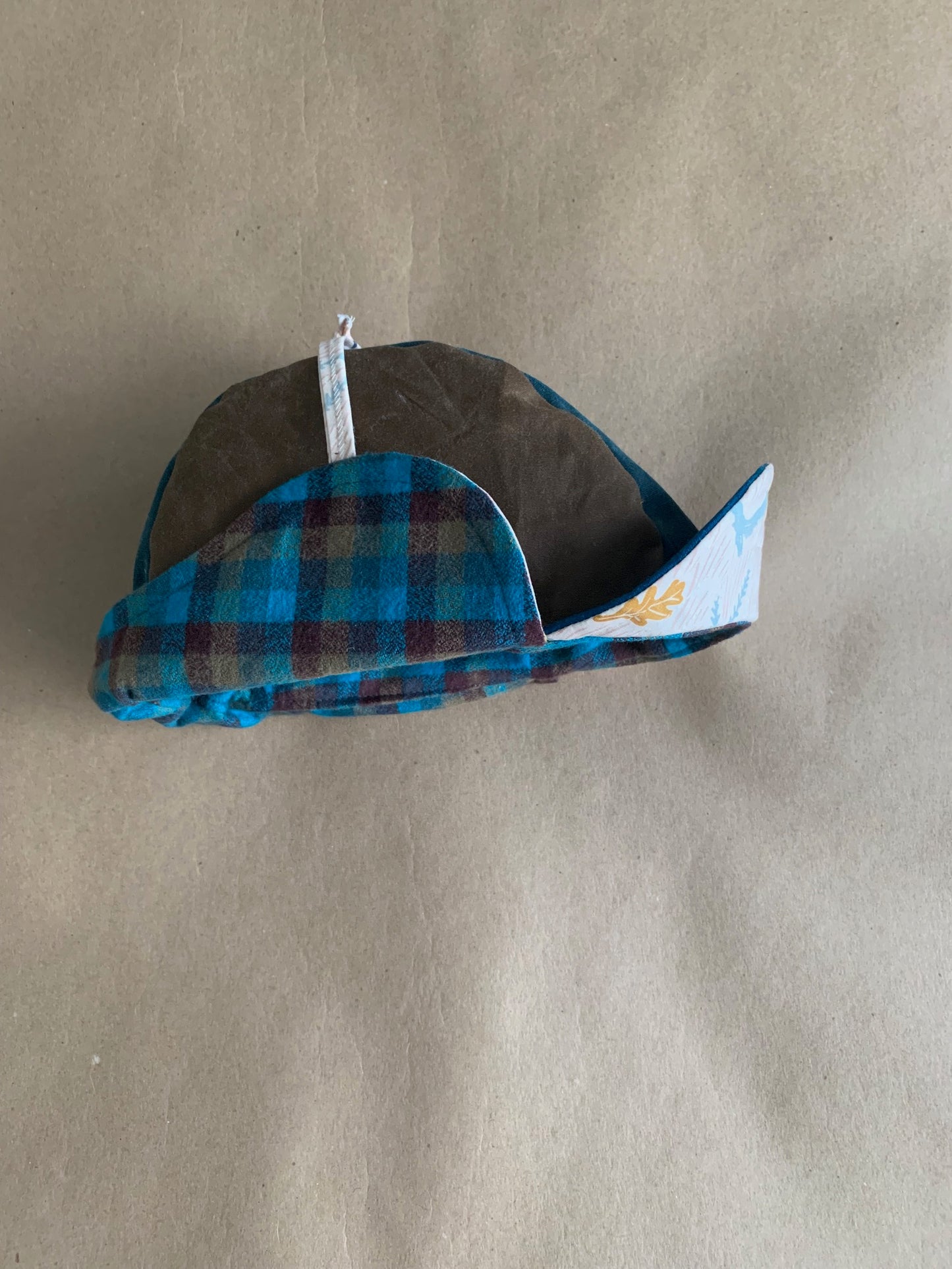RTS | Waxed Canvas Earflap Cap | Kid size 53-56cm