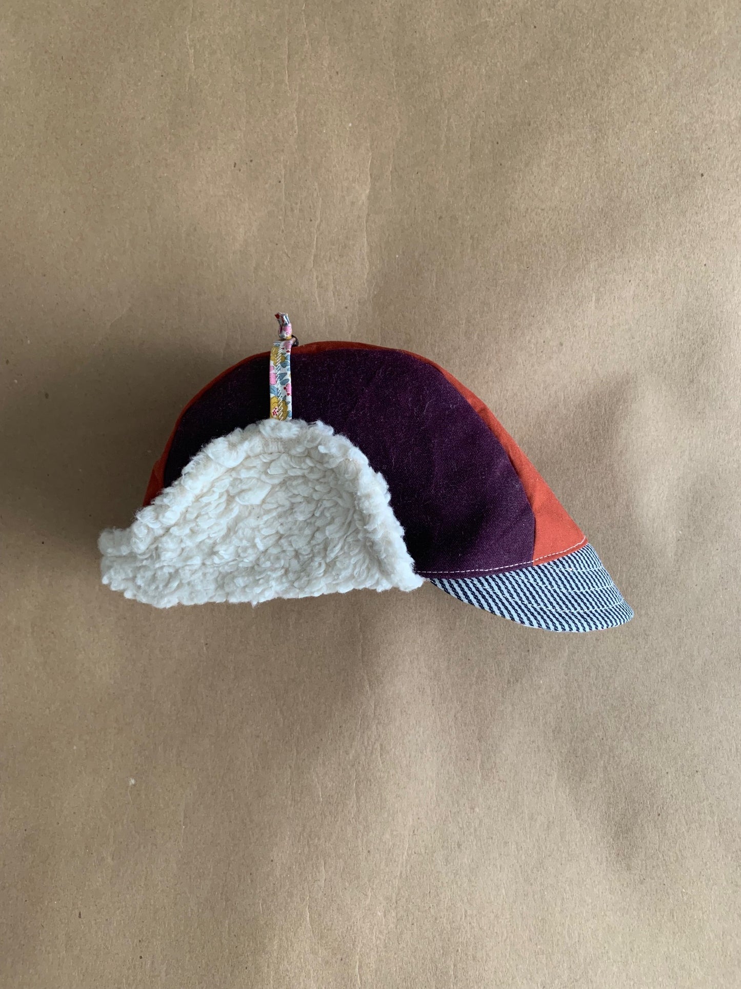 RTS | Waxed Canvas Earflap Cap | Kid size 49-53cm