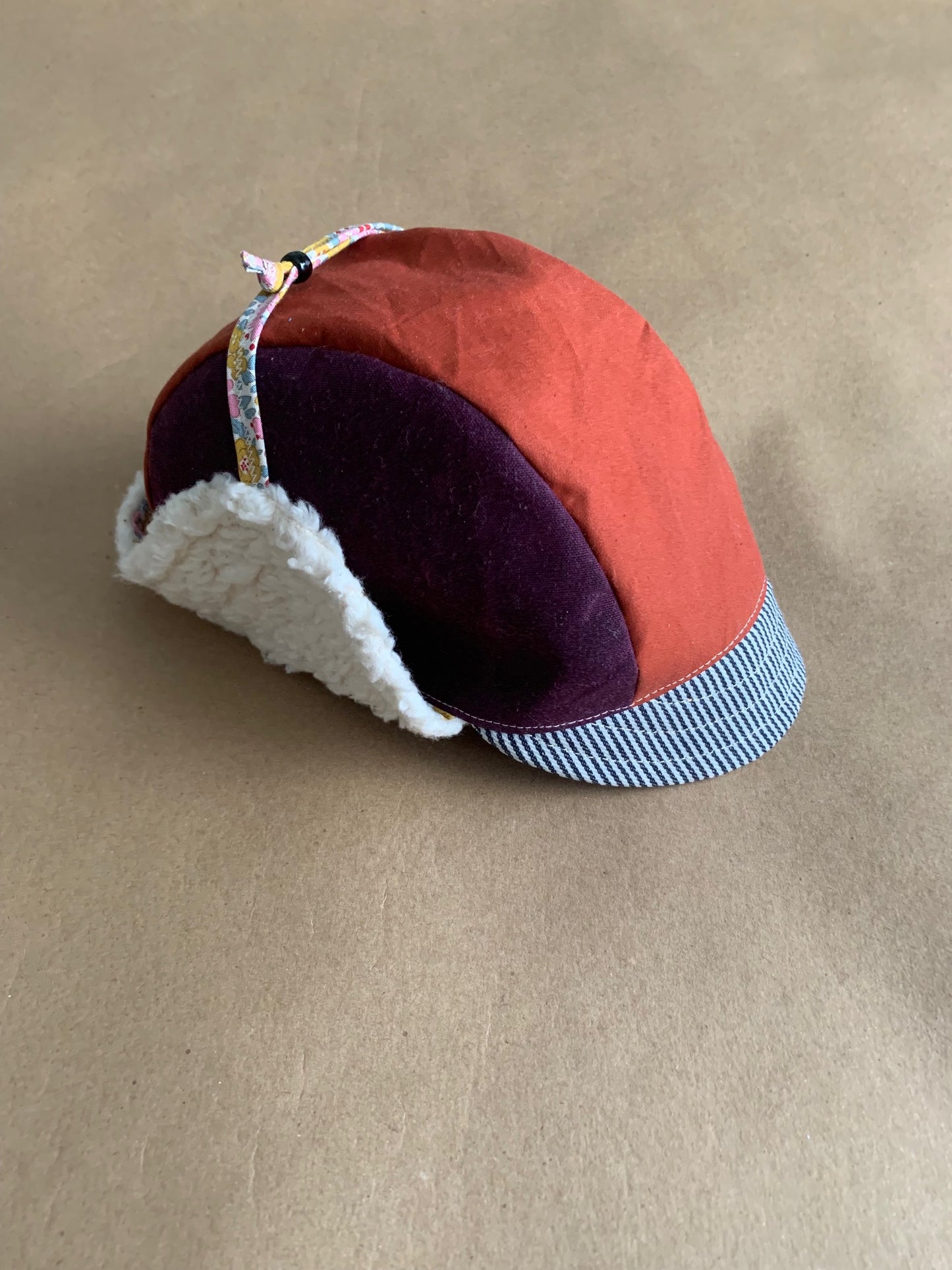 RTS | Waxed Canvas Earflap Cap | Kid size 49-53cm