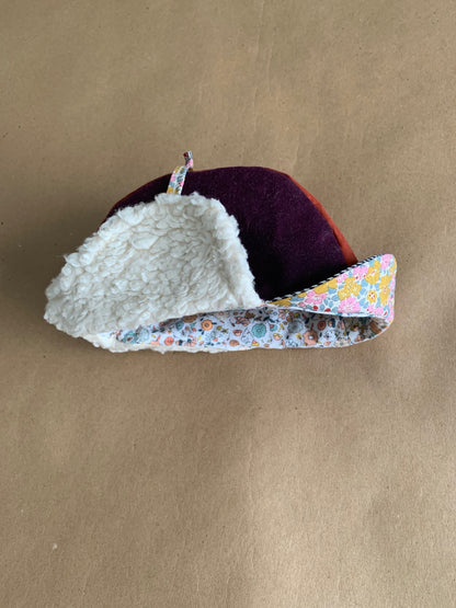 RTS | Waxed Canvas Earflap Cap | Kid size 49-53cm