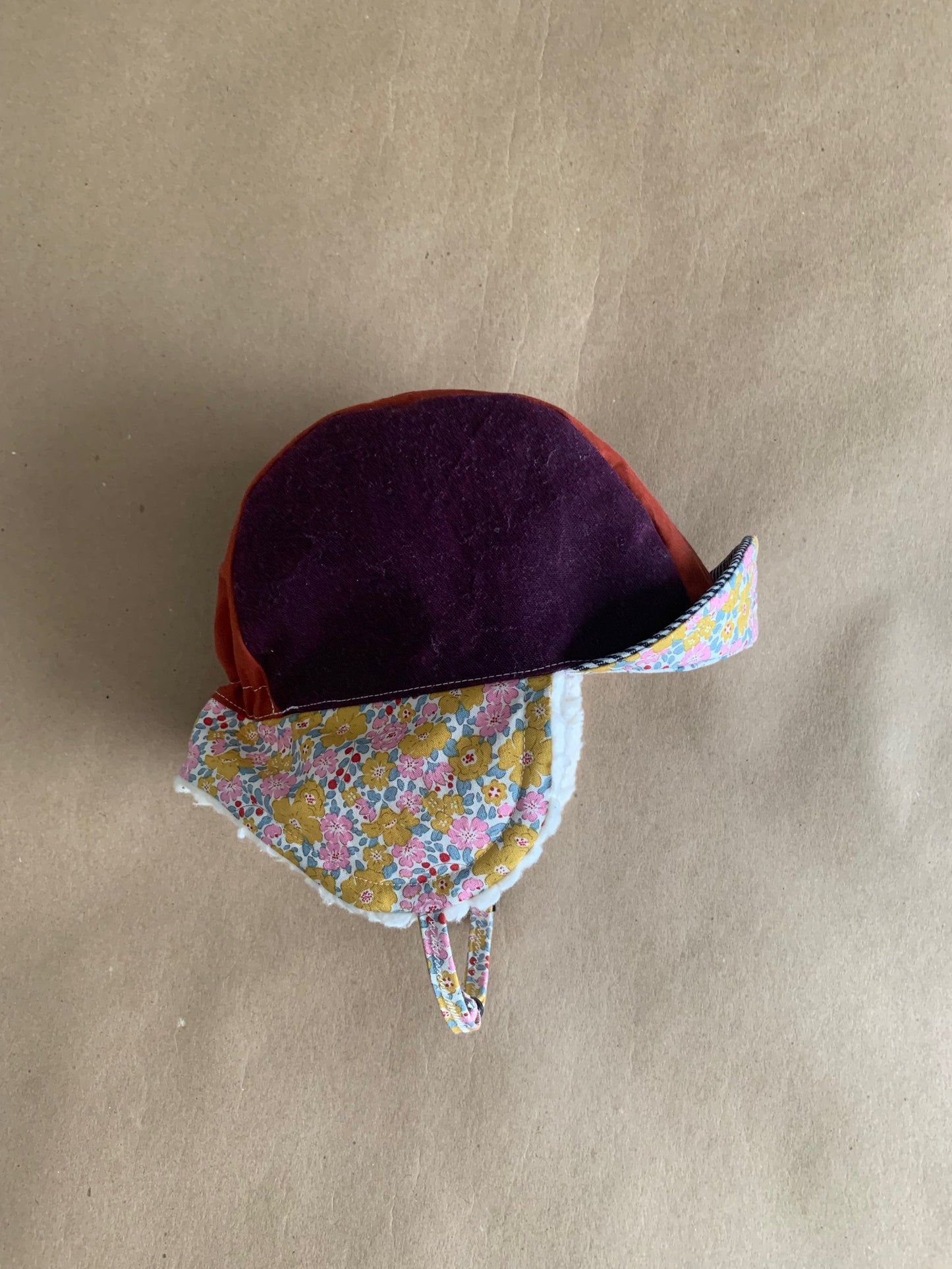 RTS | Waxed Canvas Earflap Cap | Kid size 49-53cm
