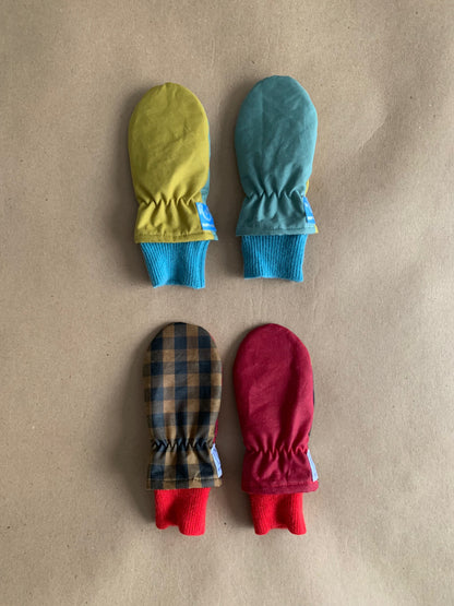 Waxed Canvas Mittens