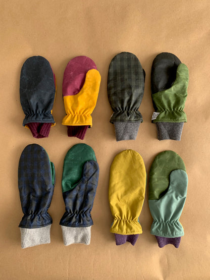Waxed Canvas Mittens