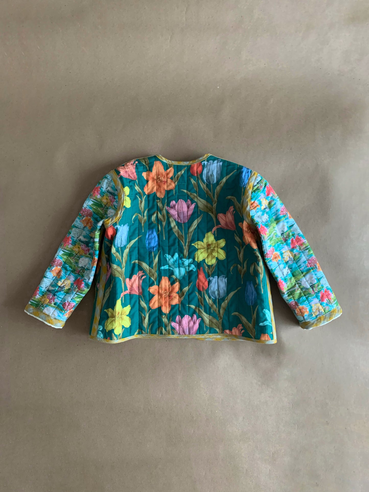 RTS Quilted Reversible Chore coat | size 6-8T
