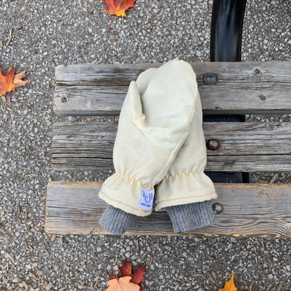 Waxed Canvas Mittens