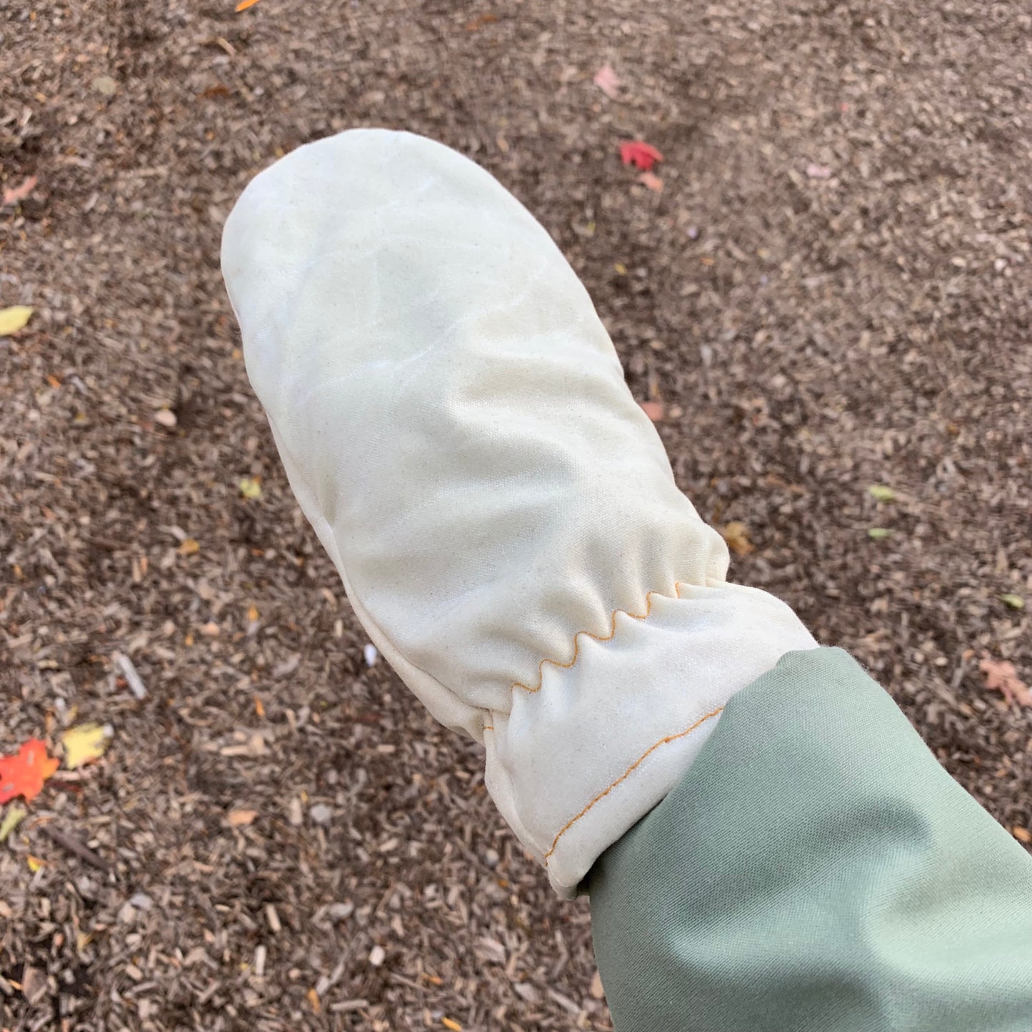 Waxed Canvas Mittens