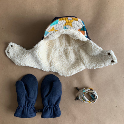 Waxed Canvas Mittens