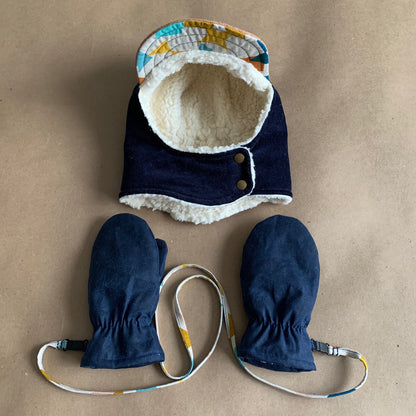 Waxed Canvas Mittens