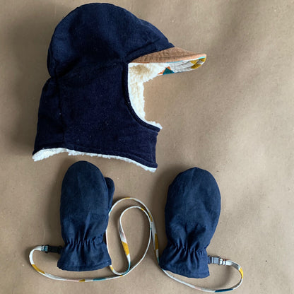 Waxed Canvas Mittens