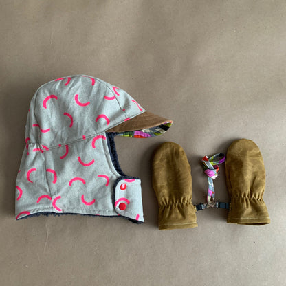 Waxed Canvas Mittens