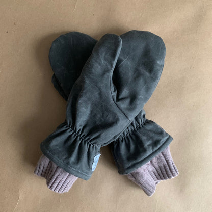 Waxed Canvas Mittens