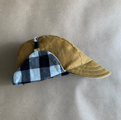 Waxed Canvas Earflap Cap