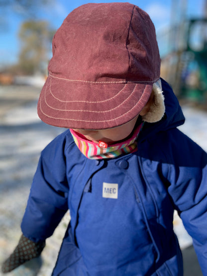 Waxed Canvas Earflap Cap