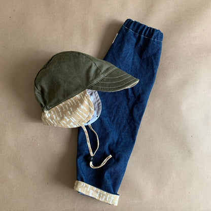 Waxed Canvas Earflap Cap