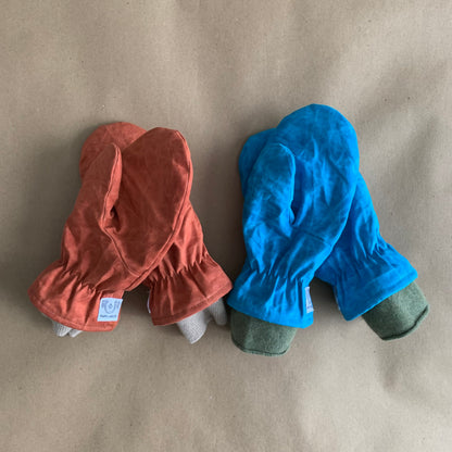 Waxed Canvas Mittens