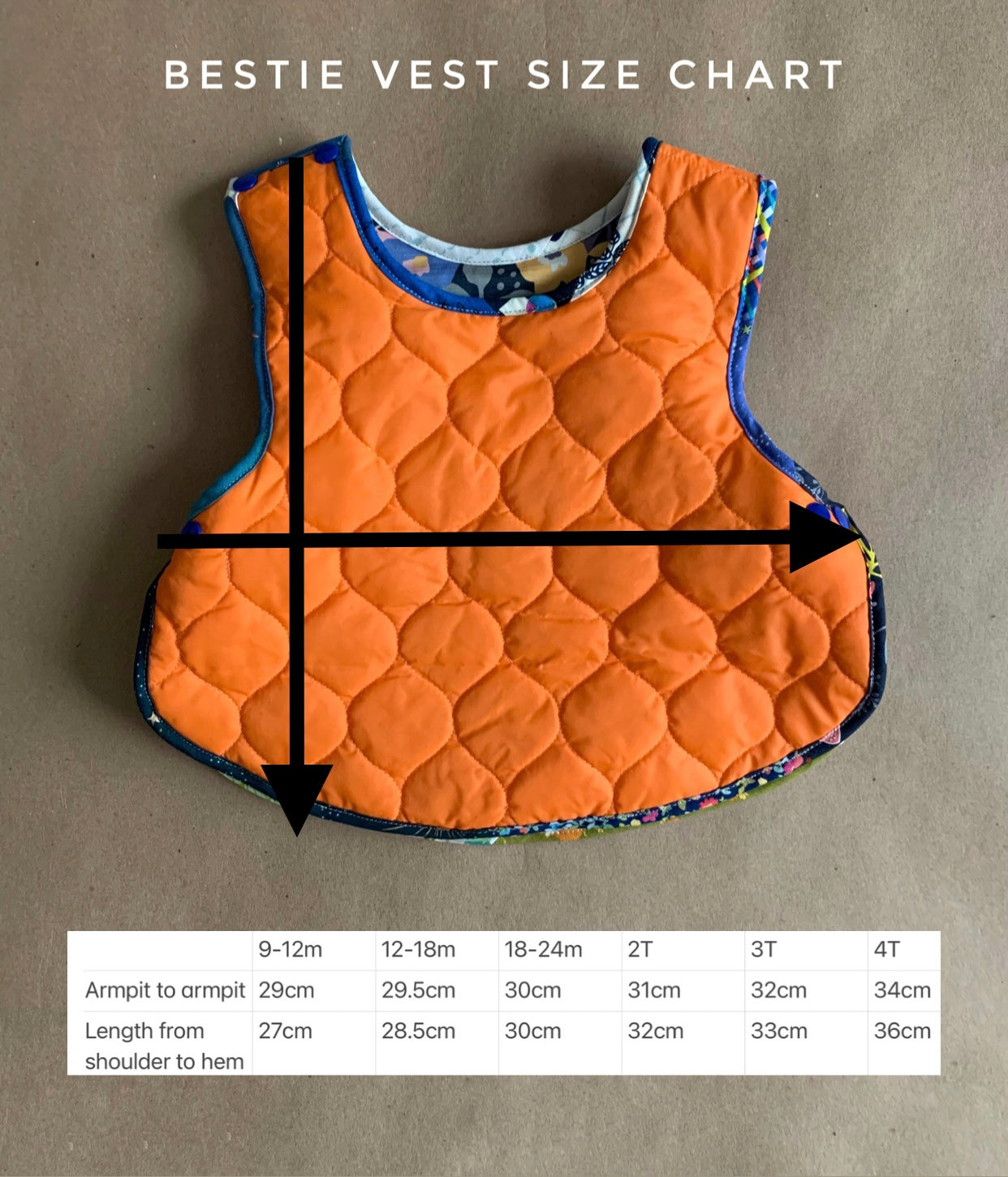 'Bestie' Quilted Vest